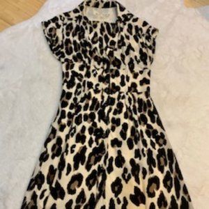 Nanette Lepore Leopard Dress 8